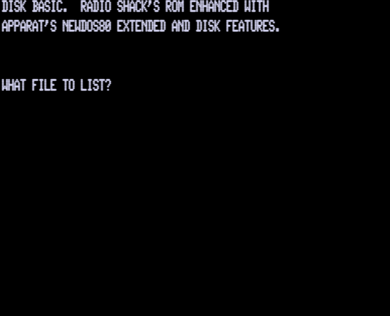 Screen shot